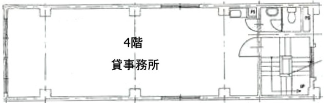東信室町ビル4F 間取り図