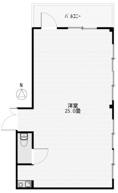 島村ビル2F 間取り図