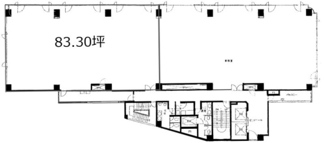 Daiwa笹塚ビル6F 間取り図