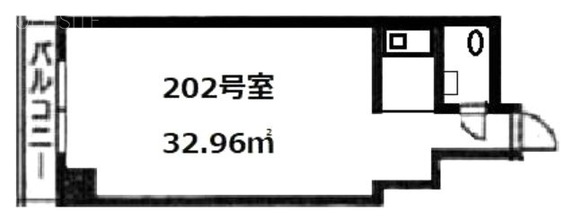 竹内第3ビル202 間取り図