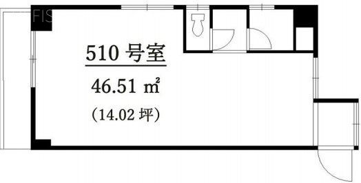 光雲閣510 間取り図