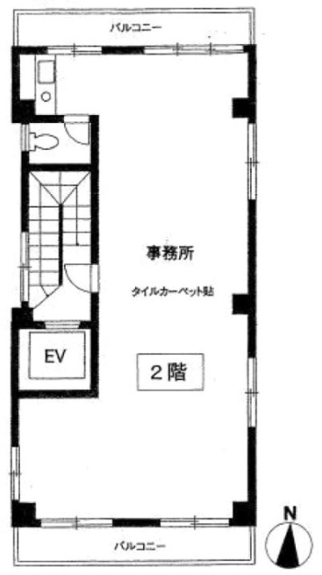 鈴幸ビル2F 間取り図