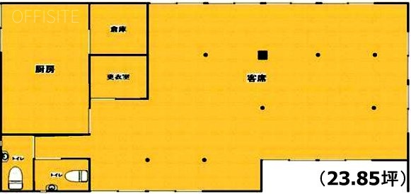 (仮)石濱神社茶屋1F 間取り図