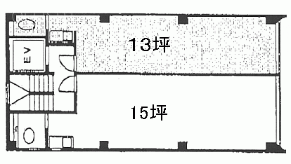 栄楽ビル4F 間取り図