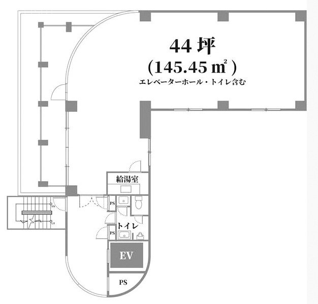 アイザック東麻布4F 間取り図