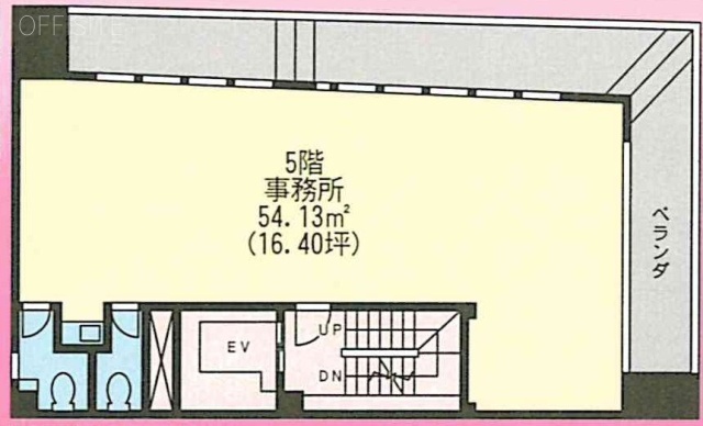 JLGビル5F 間取り図