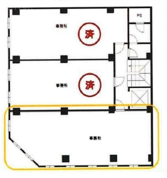 丸幸ビル21 間取り図