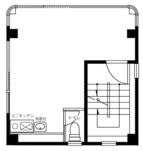 河田ビル3F 間取り図