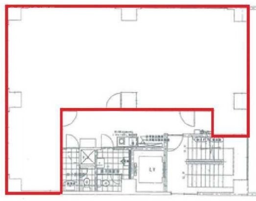 品川ステーションビル2F 間取り図