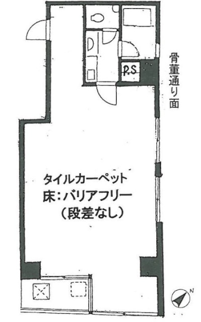 メゾン青南5F 間取り図