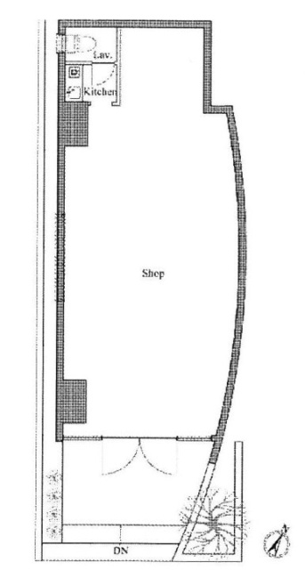 グランドパーク渋谷ブランシェビル102 間取り図