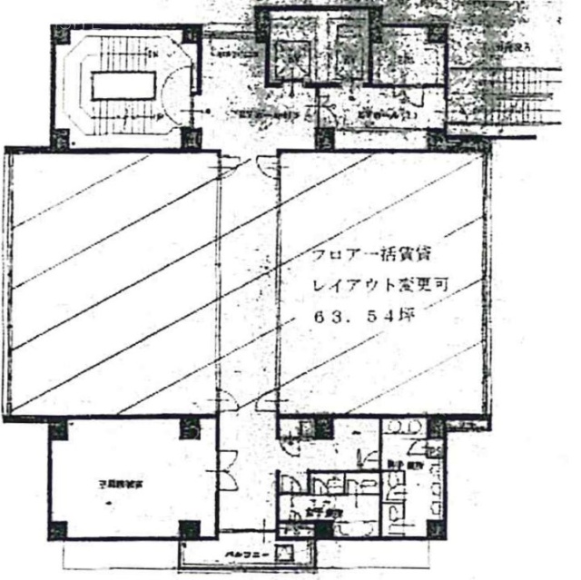 西船橋13時ビル6F 間取り図