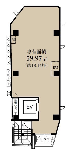 THE CITY 麻布十番 AZUR3F 間取り図