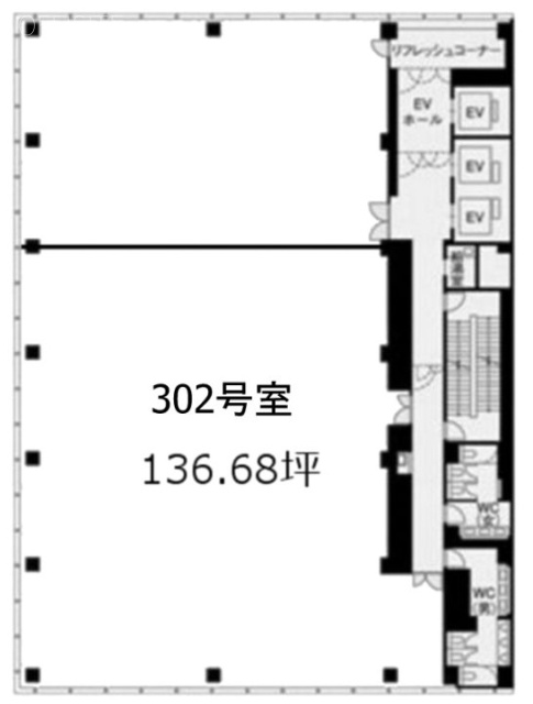 日本橋本町YSビル302 間取り図