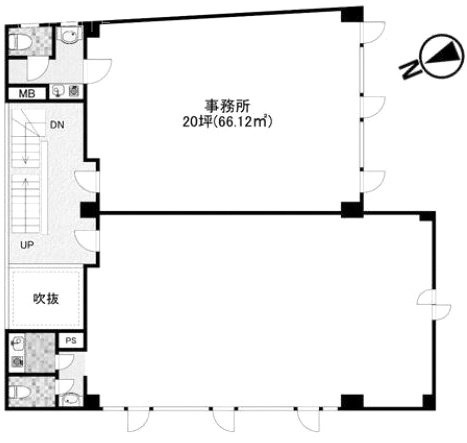 NKビル302 間取り図