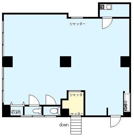 ディアプラザ巣鴨第2ビル1F 間取り図