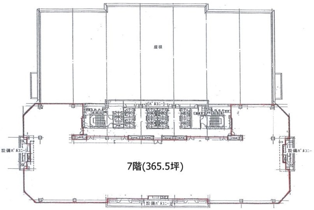 東陽駅前ビル7F 間取り図