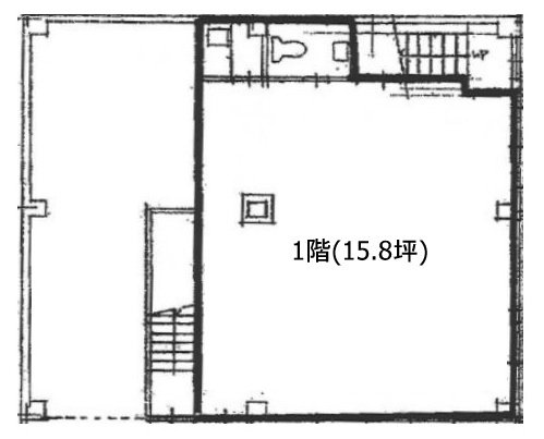 河合ビル1F 間取り図