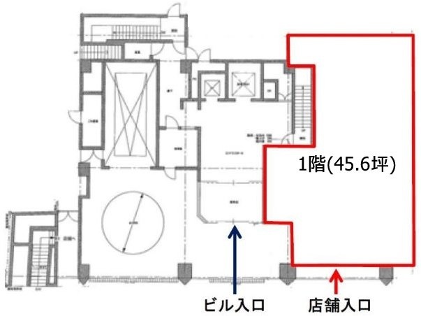 KDX三田ビル1F 間取り図