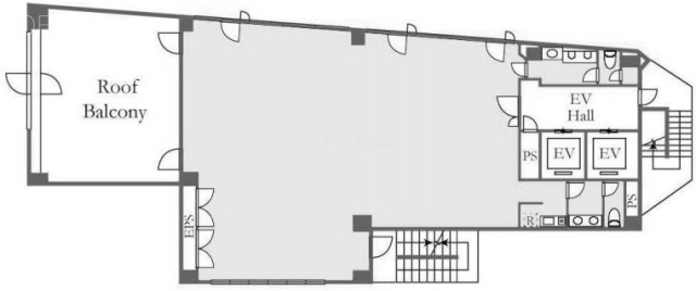 東神田ビル5F 間取り図