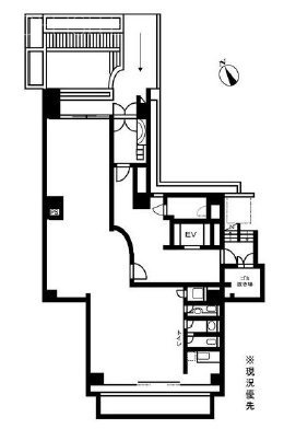 まつの屋ビル1F 間取り図