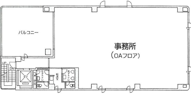 駿河台ビル3F 間取り図