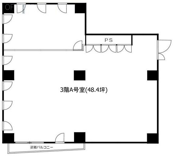 東京インテックスビルA 間取り図