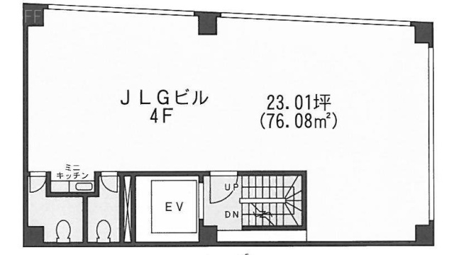 JLGビル4F 間取り図