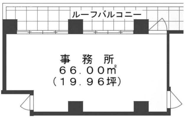 コーポートビルA 間取り図