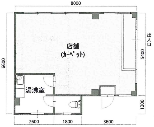 メイプルガーデン溝の口ビル101 間取り図