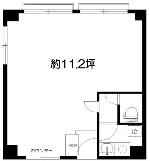 アパルトマンイトウ201 間取り図