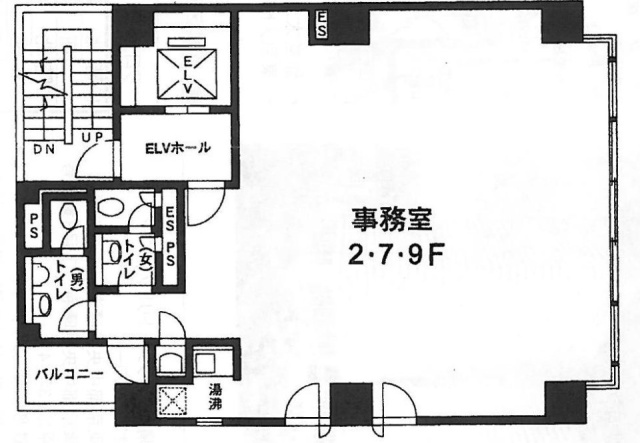 秋葉原MFビル28号館2F 間取り図