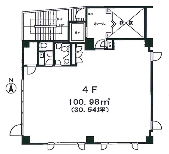 第二シバビル4F 間取り図