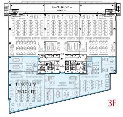 Daiwa麻布テラス3F 間取り図