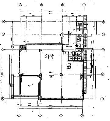 神谷第一ビル5F 間取り図