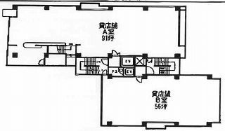 赤坂丸山ビル2F 間取り図