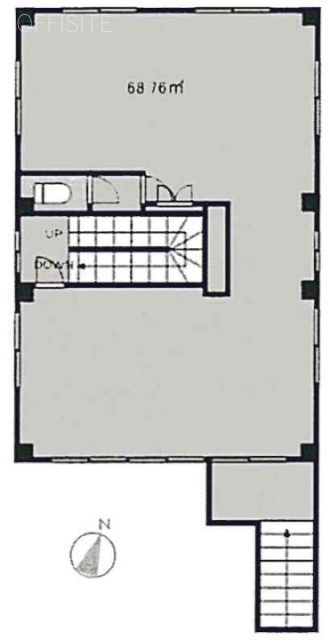 トー柴崎2ビル2F 間取り図