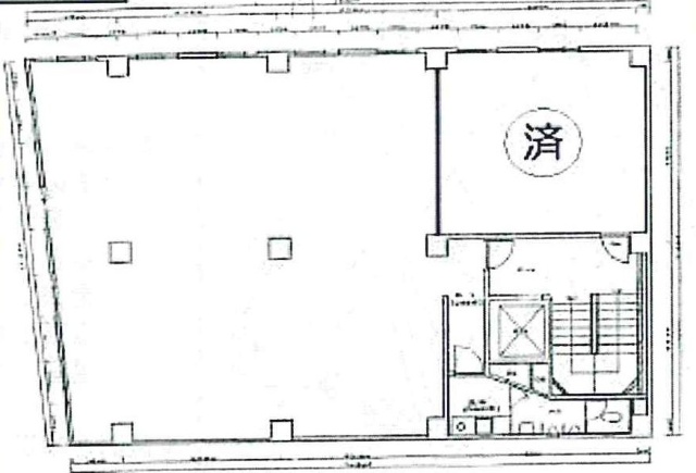 ニュー東京ビル3F 間取り図