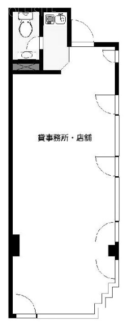 奥村ビル2F 間取り図