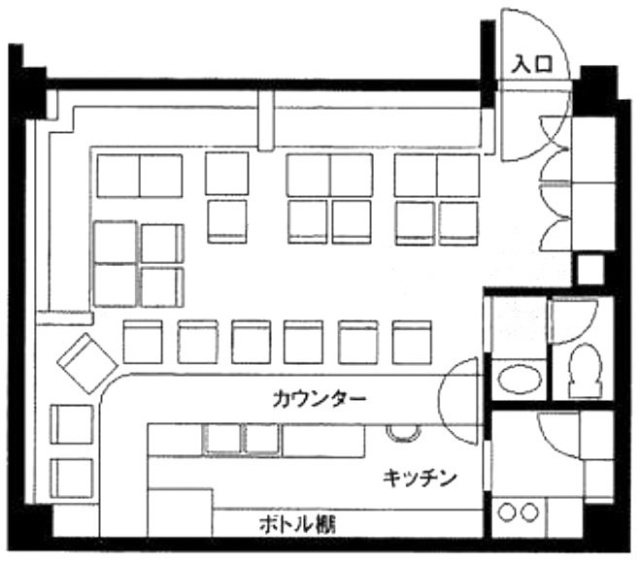 ニューロイヤルビル403 間取り図