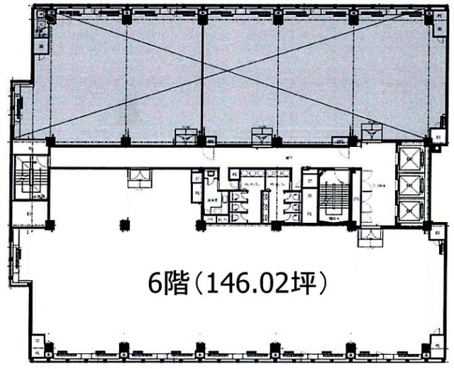 メトロシティ神谷町6F 間取り図