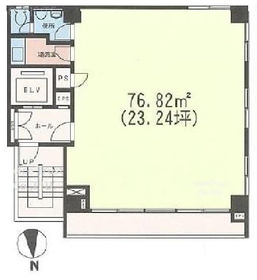 麹町保坂ビル2F 間取り図