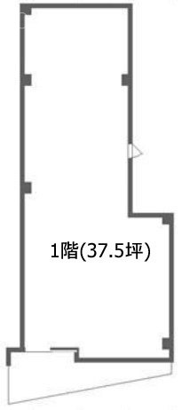 宇田川ビル1F 間取り図