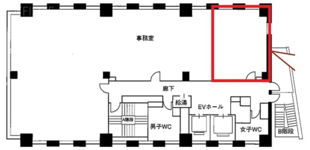 神保町101ビル502 間取り図