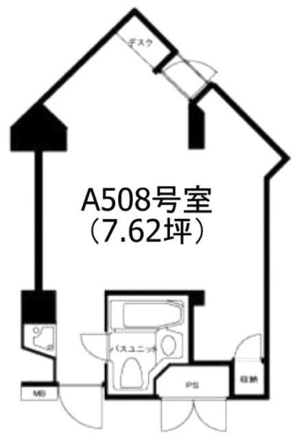 VILLA MODERNA(ビラ・モデルナ)A508 間取り図