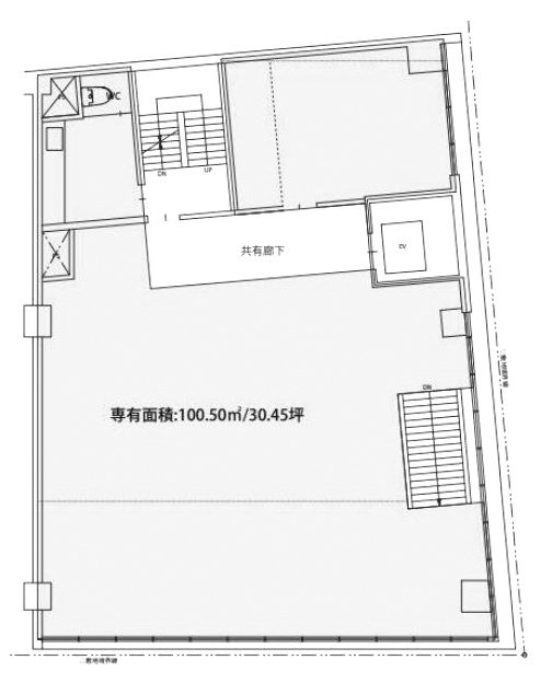 パブリカス4F 間取り図