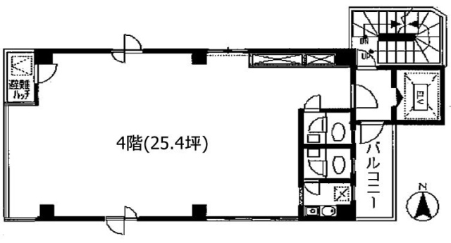 OSKビル4F 間取り図