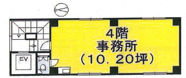 市川ビル4F 間取り図
