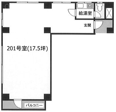 ヴィオラサイトウ201 間取り図