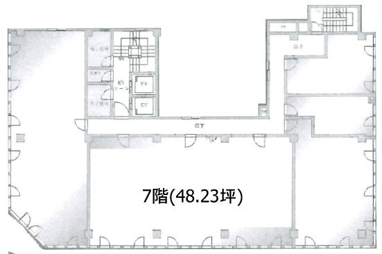 AIC共同ビル人形町703～705 間取り図